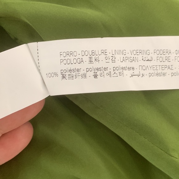 Zara NWT Emerald Green Sequin Bomber Jacket Size M - Picture 15 of 17